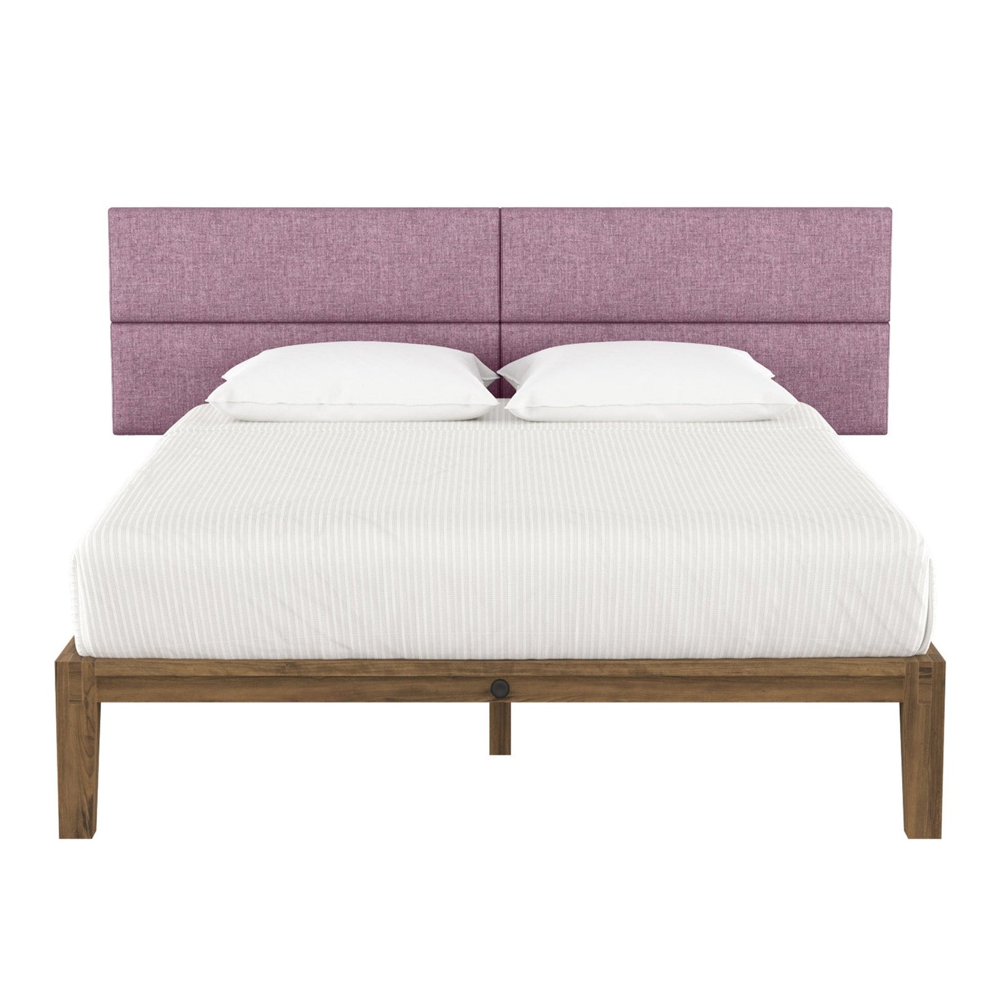 Jaxx Panelist Modern Padded Headboard - Set of 4 Wall Mounted Panels (Each 11.25"H x 38"W) (18964) - SchoolOutlet