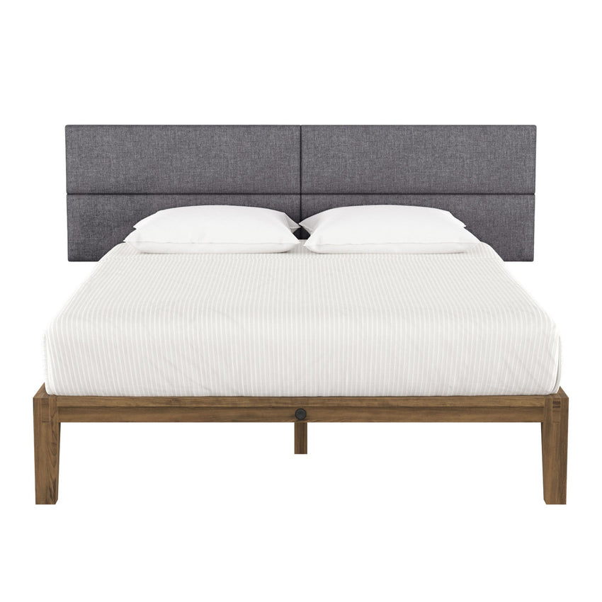 Jaxx Panelist Modern Padded Headboard - Set of 4 Wall Mounted Panels (Each 11.25"H x 38"W) (18964) - SchoolOutlet