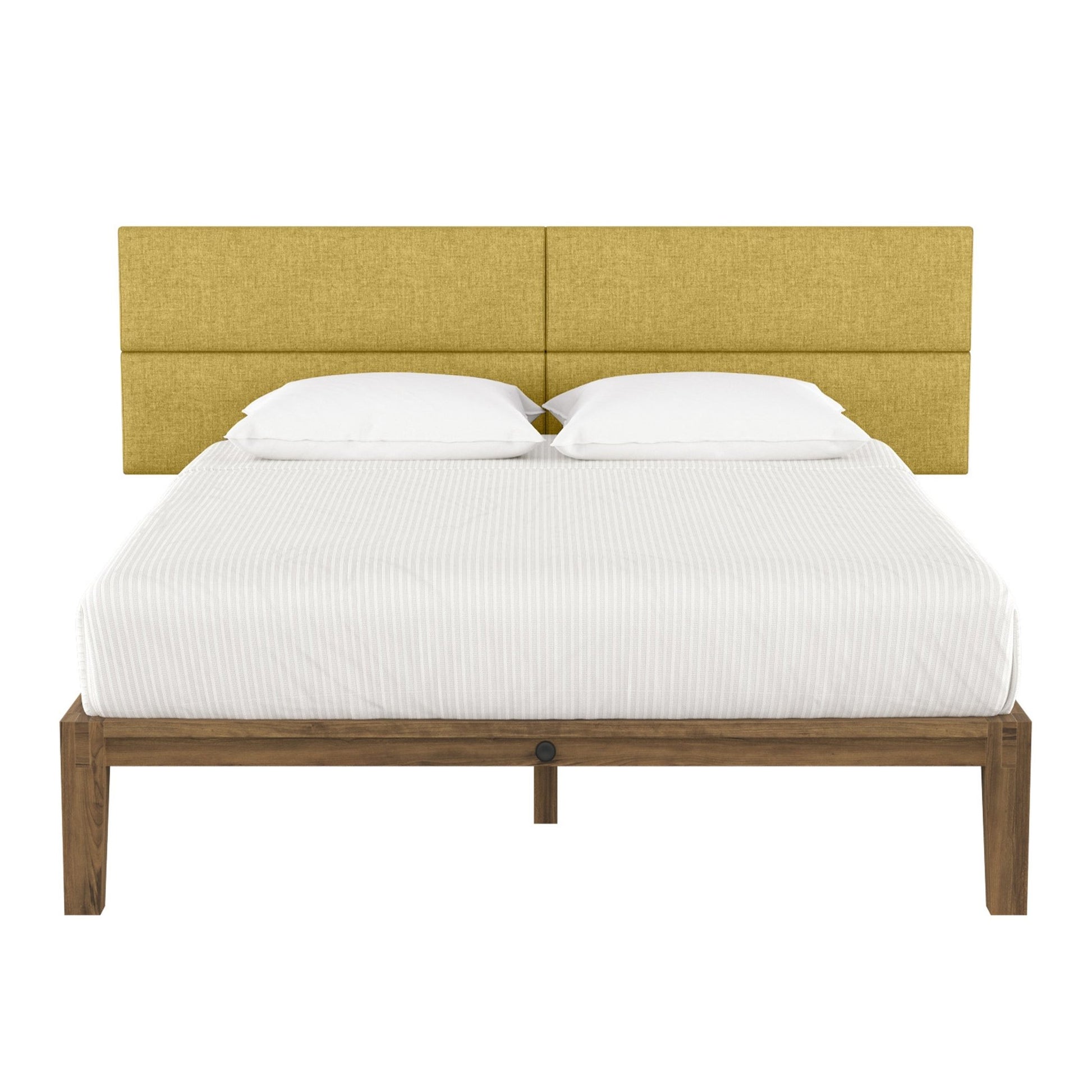 Jaxx Panelist Modern Padded Headboard - Set of 4 Wall Mounted Panels (Each 11.25"H x 38"W) (18964) - SchoolOutlet