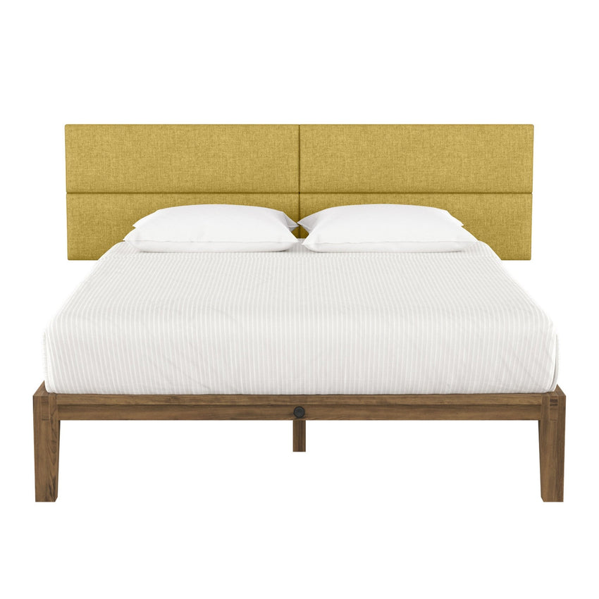 Jaxx Panelist Modern Padded Headboard - Set of 4 Wall Mounted Panels (Each 11.25"H x 38"W) (18964) - SchoolOutlet