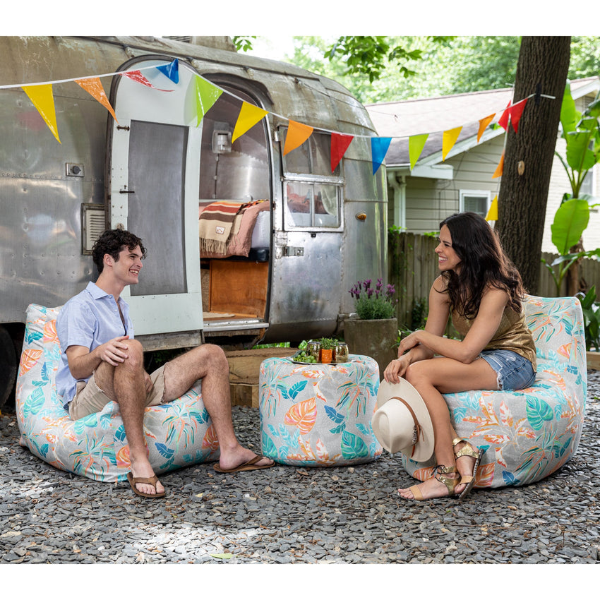 Jaxx Juniper Outdoor Bean Bag Patio Chair (18943) - SchoolOutlet