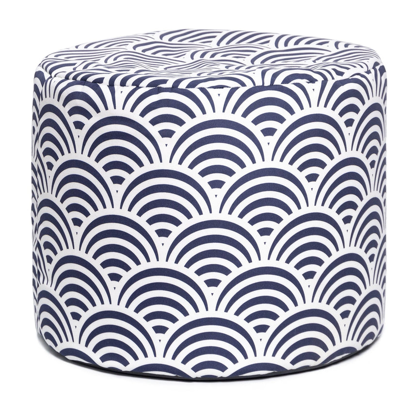 Jaxx Spring Outdoor Ottoman (18966) - SchoolOutlet