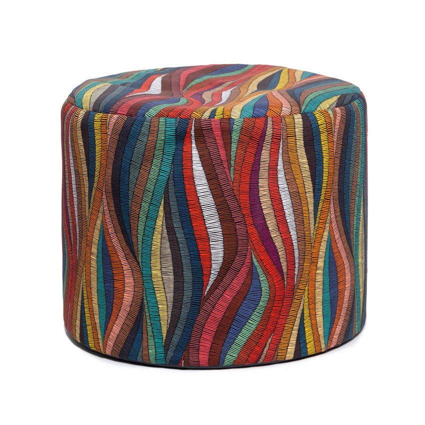 Jaxx Spring Outdoor Ottoman (18966) - SchoolOutlet