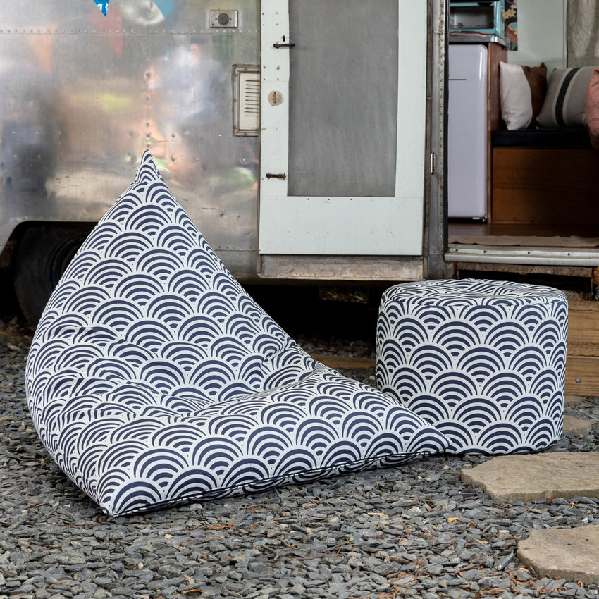 Jaxx Twist Outdoor Bean Bag Chair (18968) - SchoolOutlet