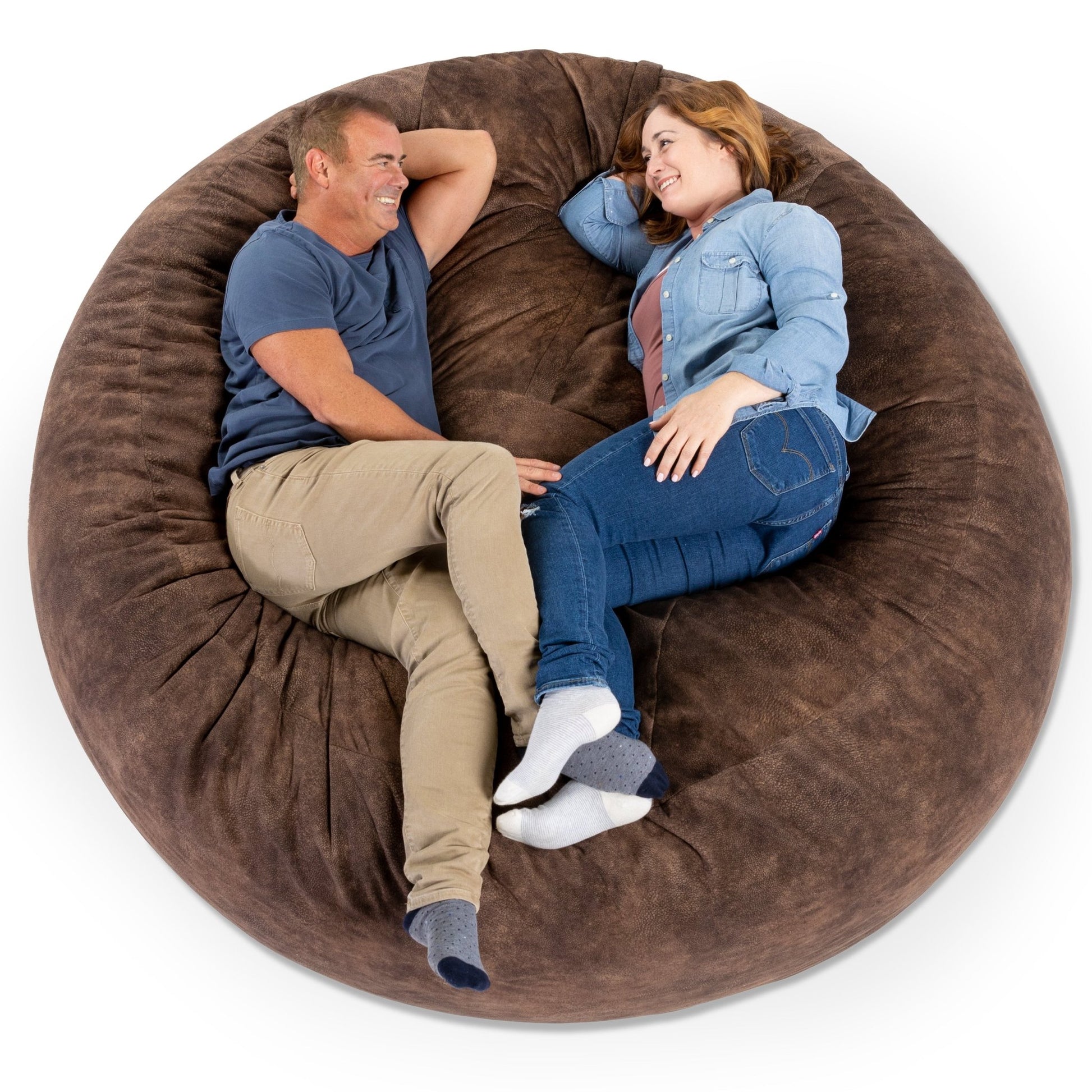 Jaxx Saxx 6 Foot Giant Bean Bag Chair (19037) - SchoolOutlet