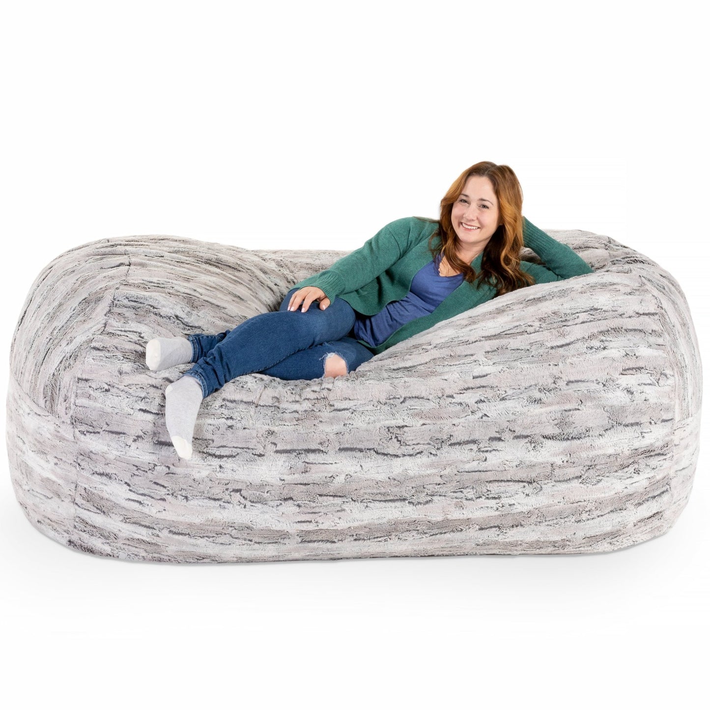 Jaxx Grand Lounger 7 Foot Bean Bag Sofa (19043) - SchoolOutlet