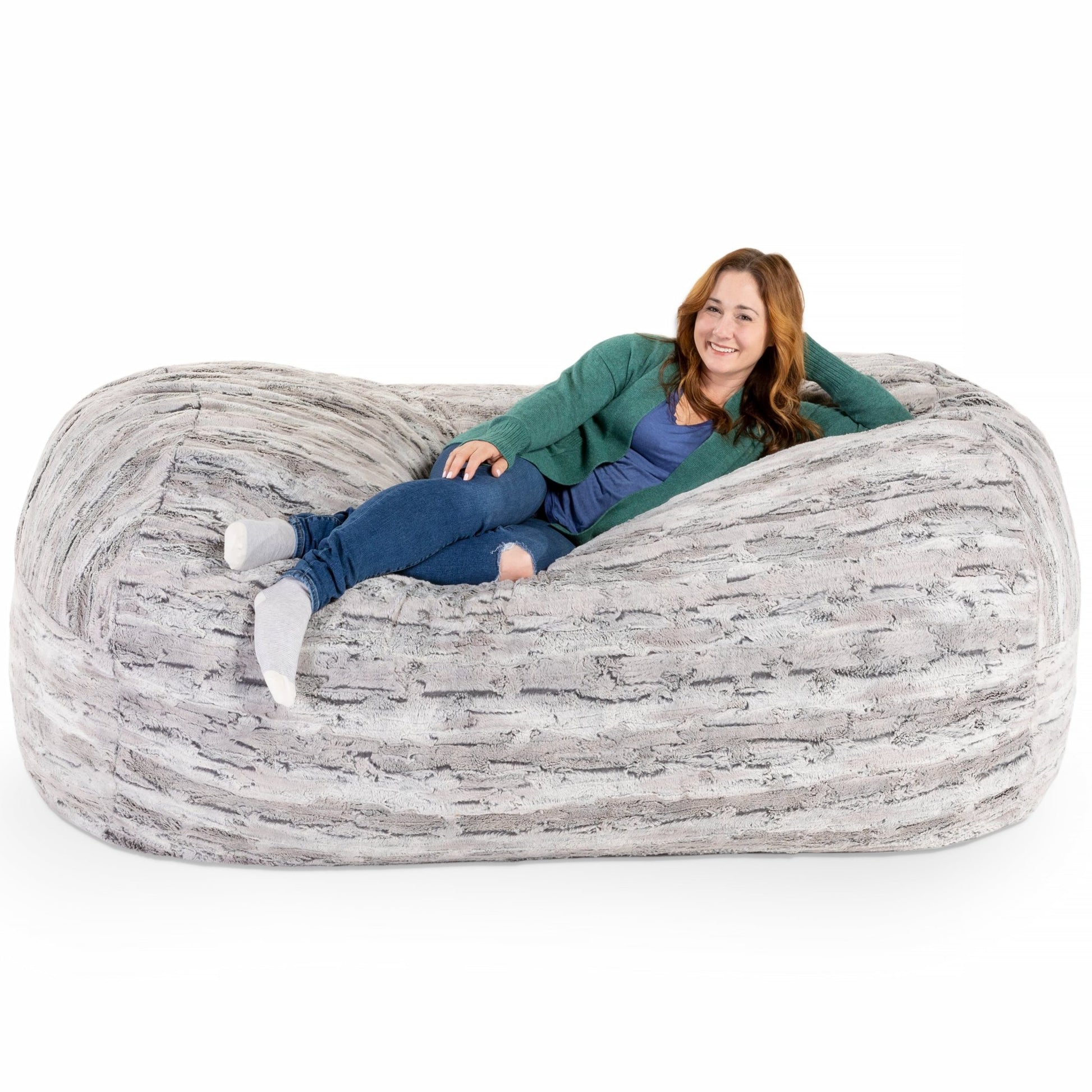 Jaxx Grand Lounger 7 Foot Bean Bag Sofa (19043) - SchoolOutlet