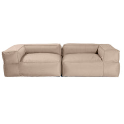 Jaxx Baya Outdoor Modular Loveseat - Luxurious Soft Seating for Poolside or Hospitality (19056)