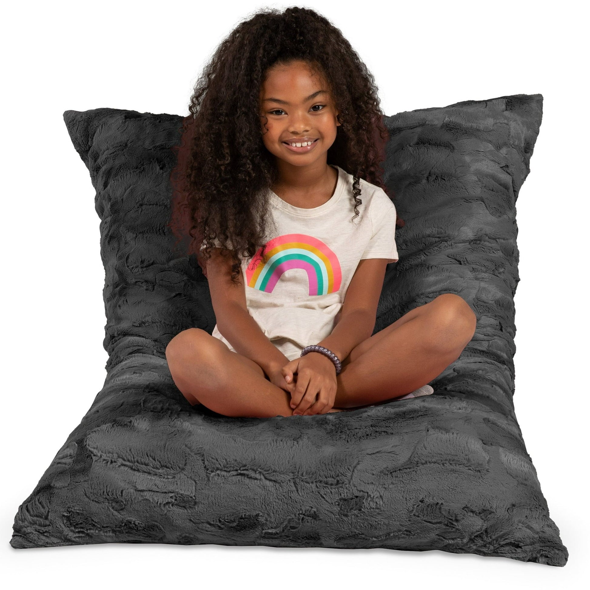 Jaxx Saxx 3.5 Foot Giant Décor Floor Pillow - Faux Fur (19079) - SchoolOutlet