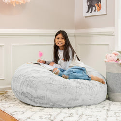 Jaxx Cocoon 4 Foot Bean Bag Chair - Faux Fur (19081)