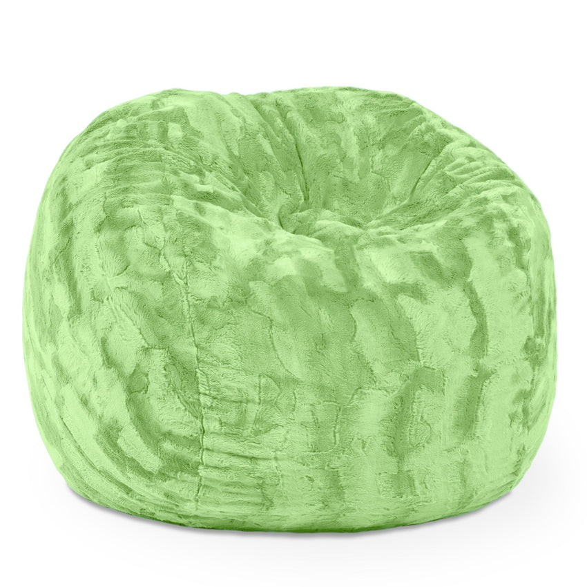 Jaxx Saxx 3 Foot Bean Bag Chair - Faux Fur - Fun Colors (19043) - SchoolOutlet