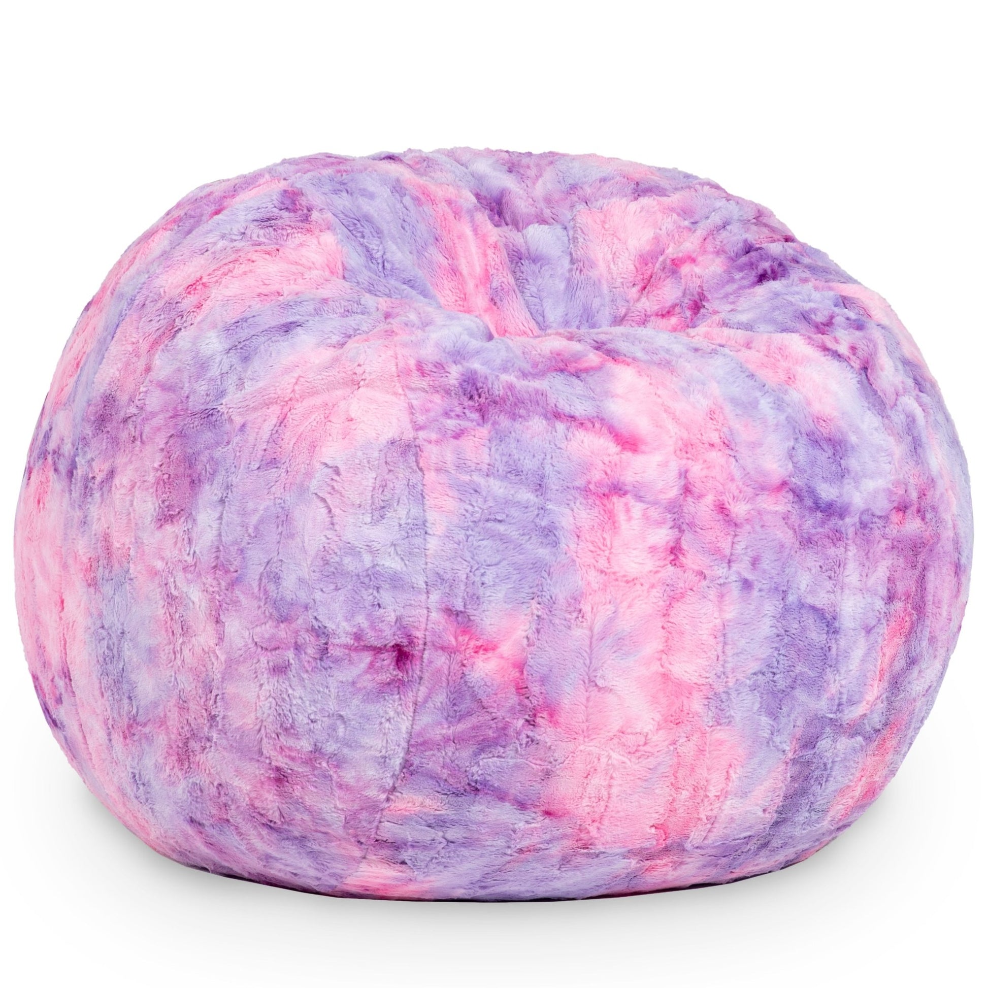 Jaxx Saxx 3 Foot Bean Bag Chair - Faux Fur - Fun Colors (19043) - SchoolOutlet