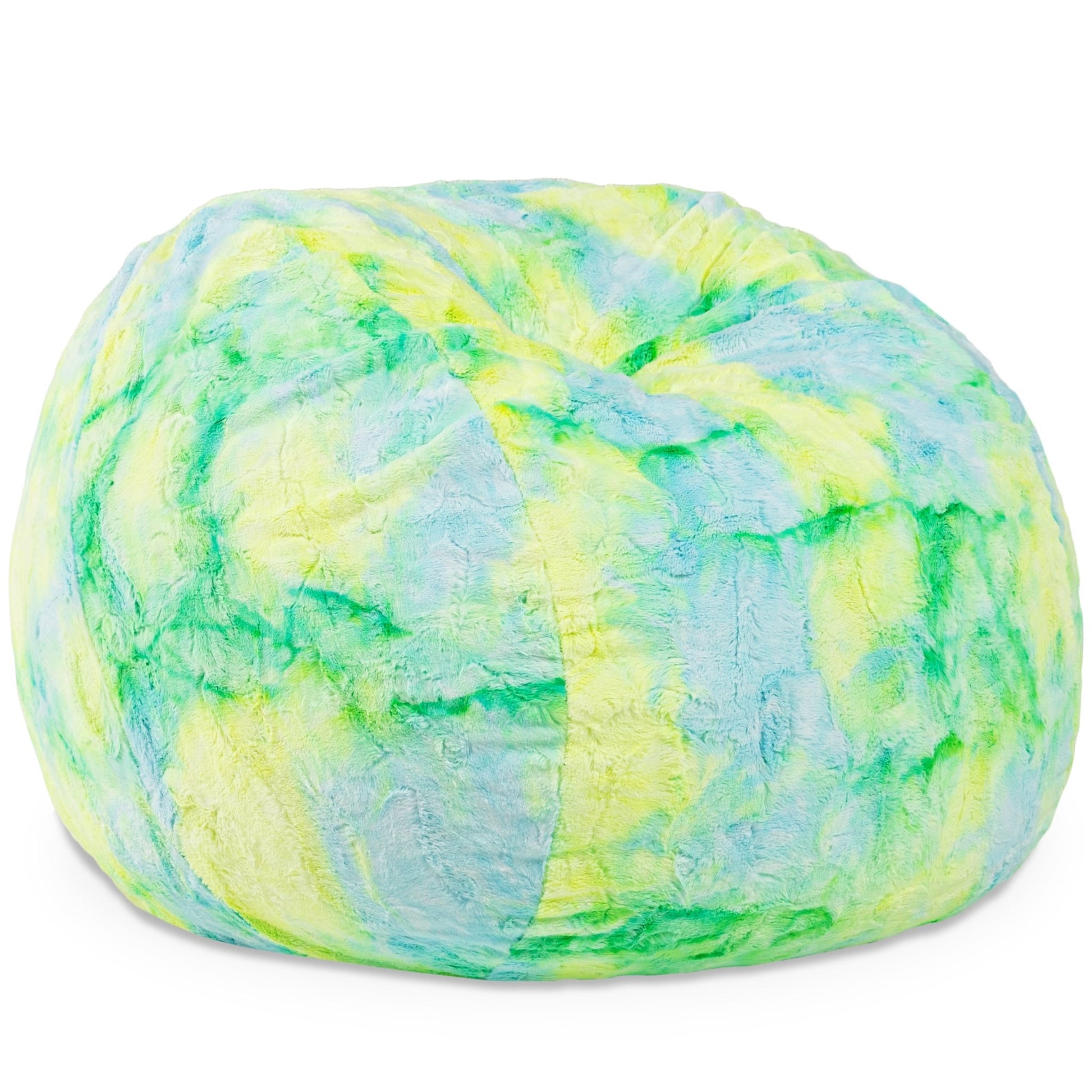 Jaxx Saxx 3 Foot Bean Bag Chair - Faux Fur - Fun Colors (19043) - SchoolOutlet