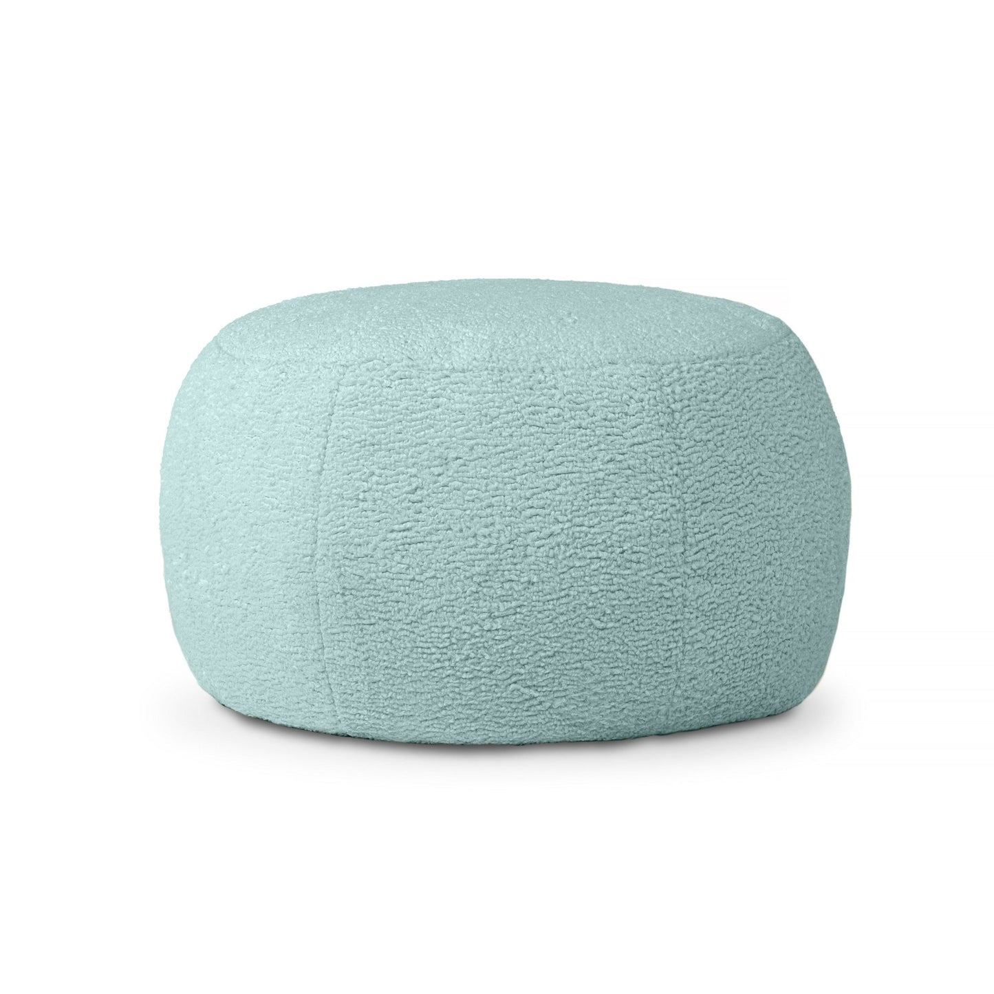 Jaxx Ellis Ottoman Shearling Faux - Lamb Plush Pouf for Modern Interior Design, Large (19384) - SchoolOutlet