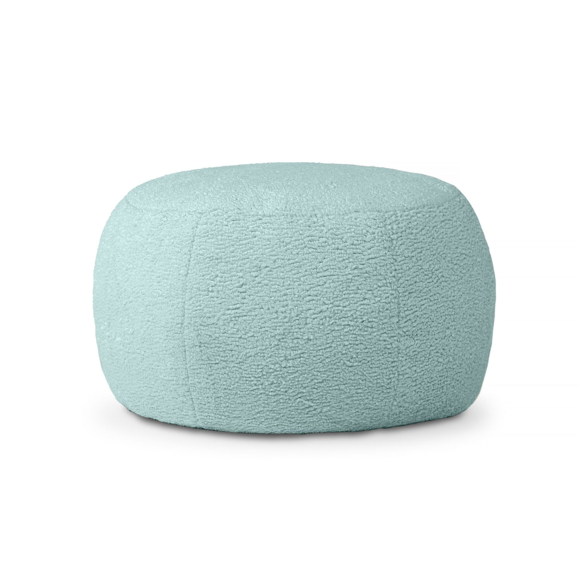 Jaxx Ellis Ottoman Shearling Faux - Lamb Plush Pouf for Modern Interior Design, Large (19384) - SchoolOutlet