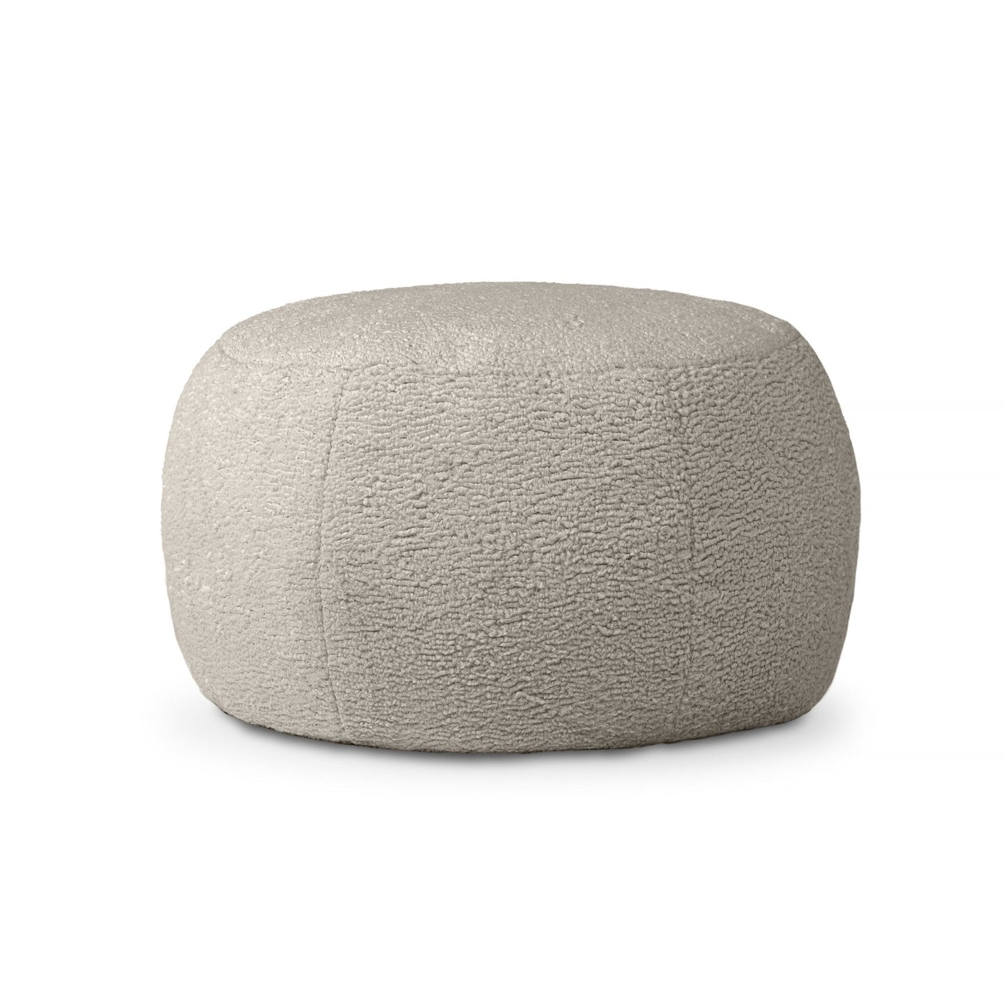 Jaxx Ellis Ottoman Shearling Faux - Lamb Plush Pouf for Modern Interior Design, Large (19384) - SchoolOutlet