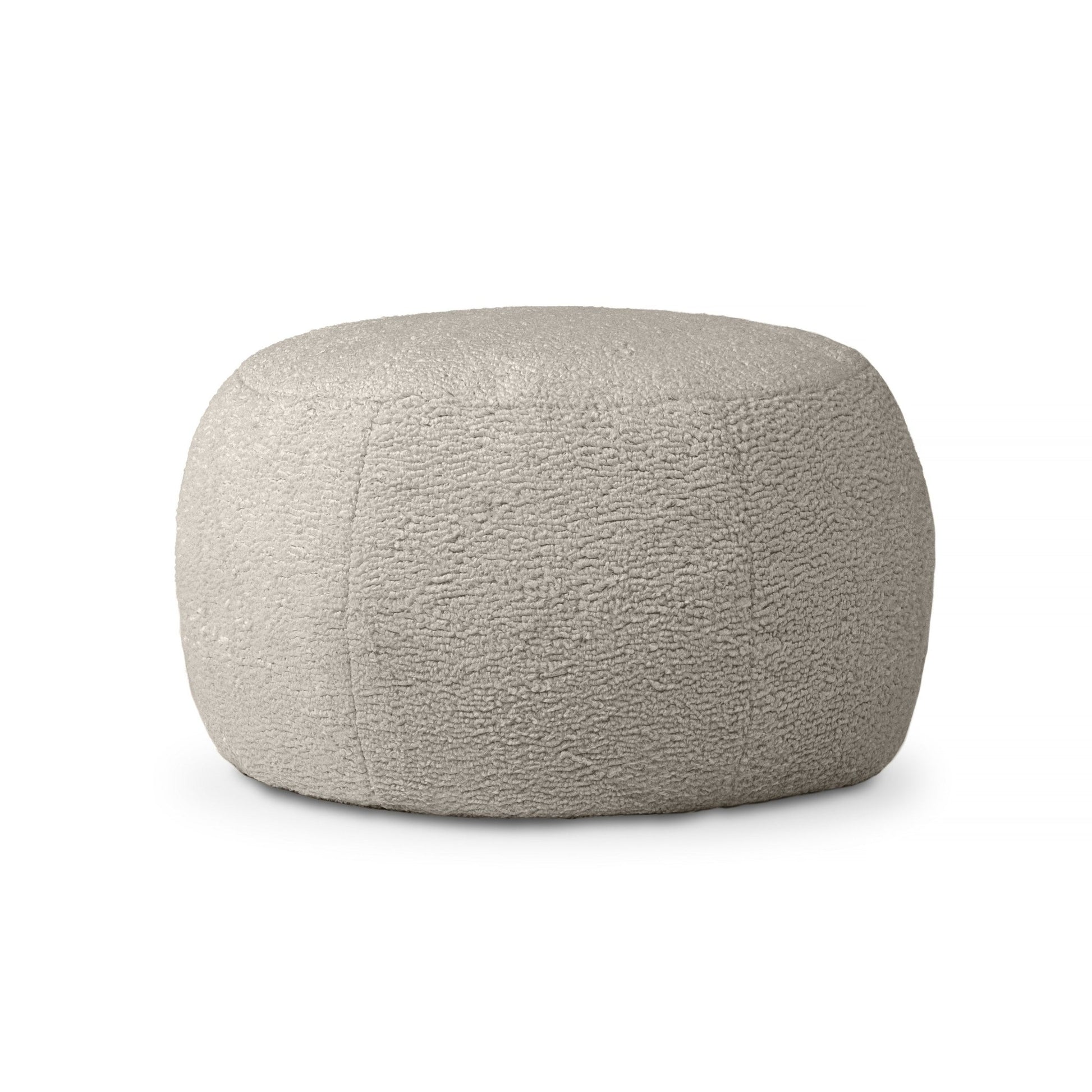 Jaxx Ellis Ottoman Shearling Faux - Lamb Plush Pouf for Modern Interior Design, Large (19384) - SchoolOutlet
