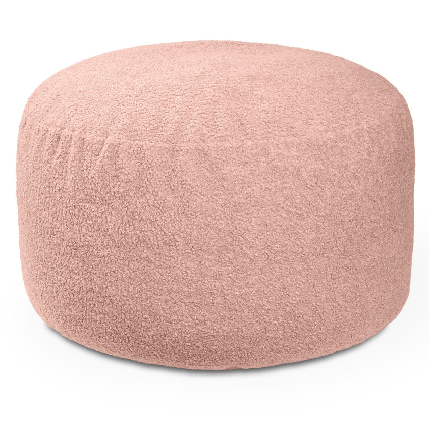 Jaxx Saxx Shearling Faux - Lamb 4 Ft Large Round Bean Bag (19387) - SchoolOutlet