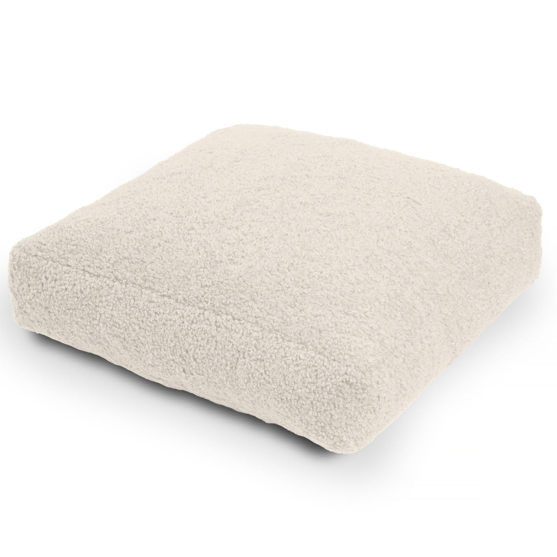 Jaxx Brio Large Décor Floor Pillow / Meditation Yoga Cushion - Shearling Faux Lamb (19390) - SchoolOutlet