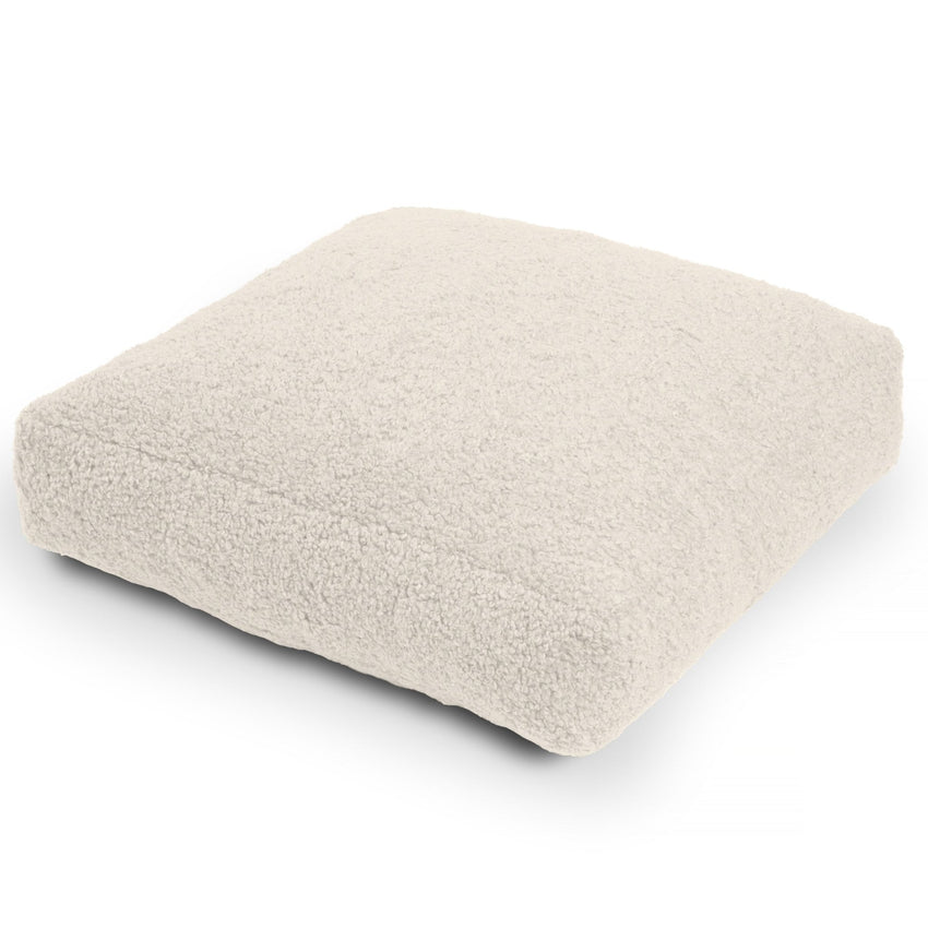 Jaxx Brio Large Décor Floor Pillow / Meditation Yoga Cushion - Shearling Faux Lamb (19390) - SchoolOutlet