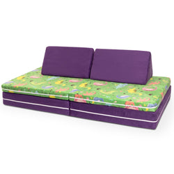 Jaxx Playscape - Imaginative Modular Furniture Playset/Sofa - Fun Kids Patterns (19393)