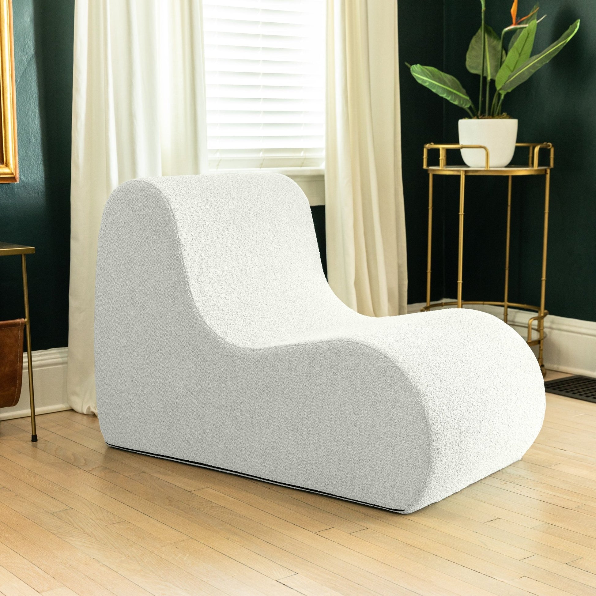 Jaxx Uptown Modern Armless Accent Chair (19432) - SchoolOutlet