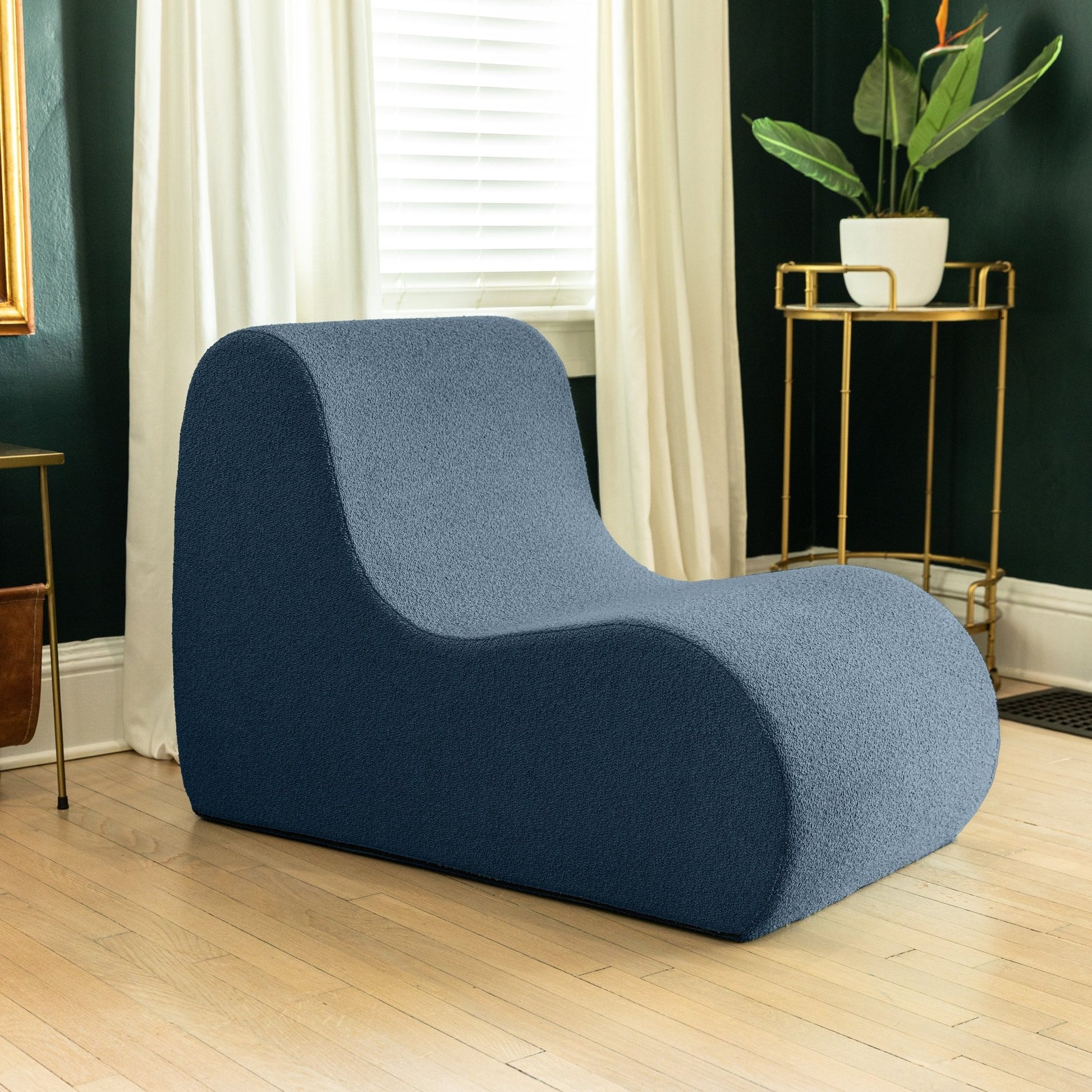 Jaxx Uptown Modern Armless Accent Chair (19432) - SchoolOutlet