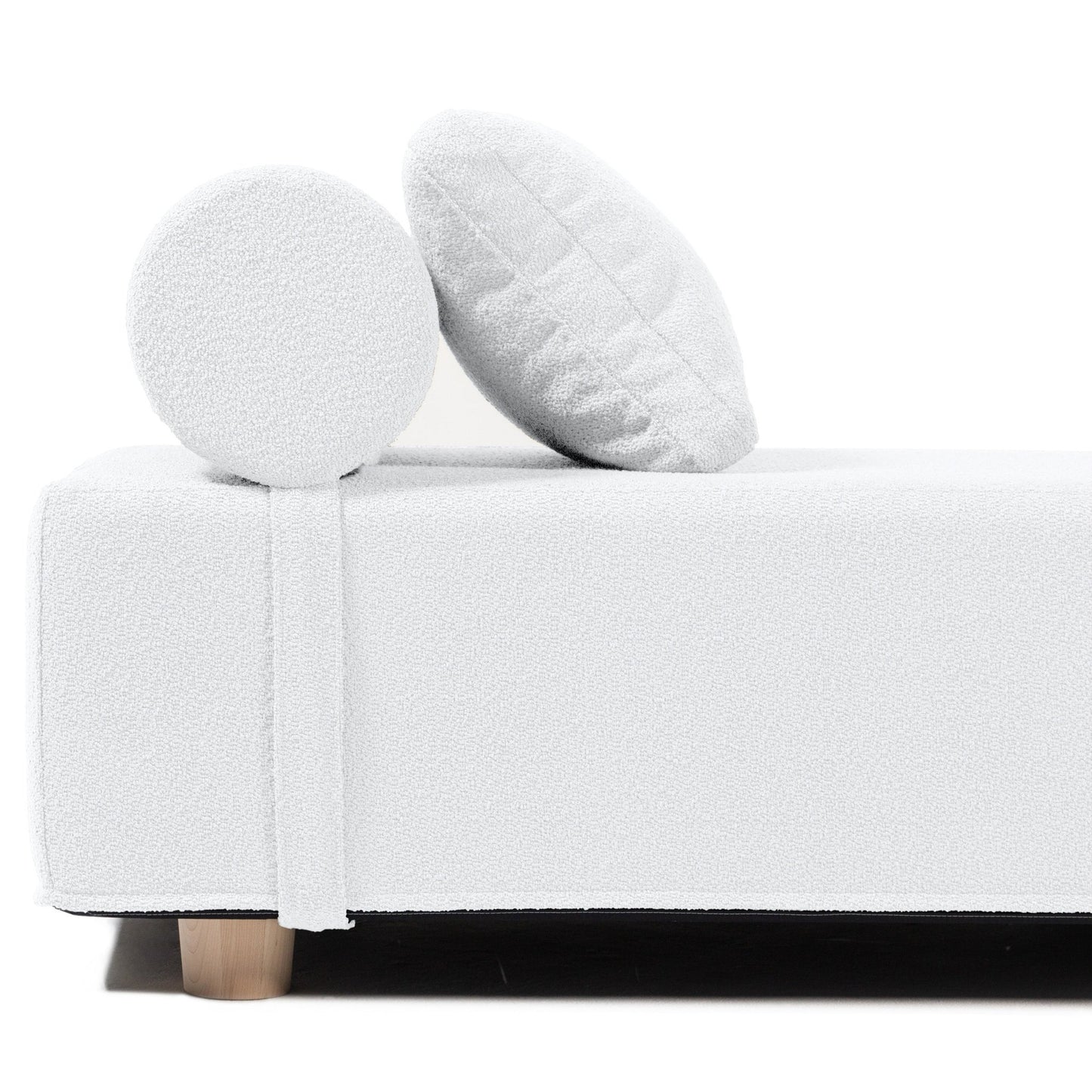 Jaxx Alvy Indoor Lounger / Daybed - Luxurious Lounger with Maple Feet (19435) - SchoolOutlet