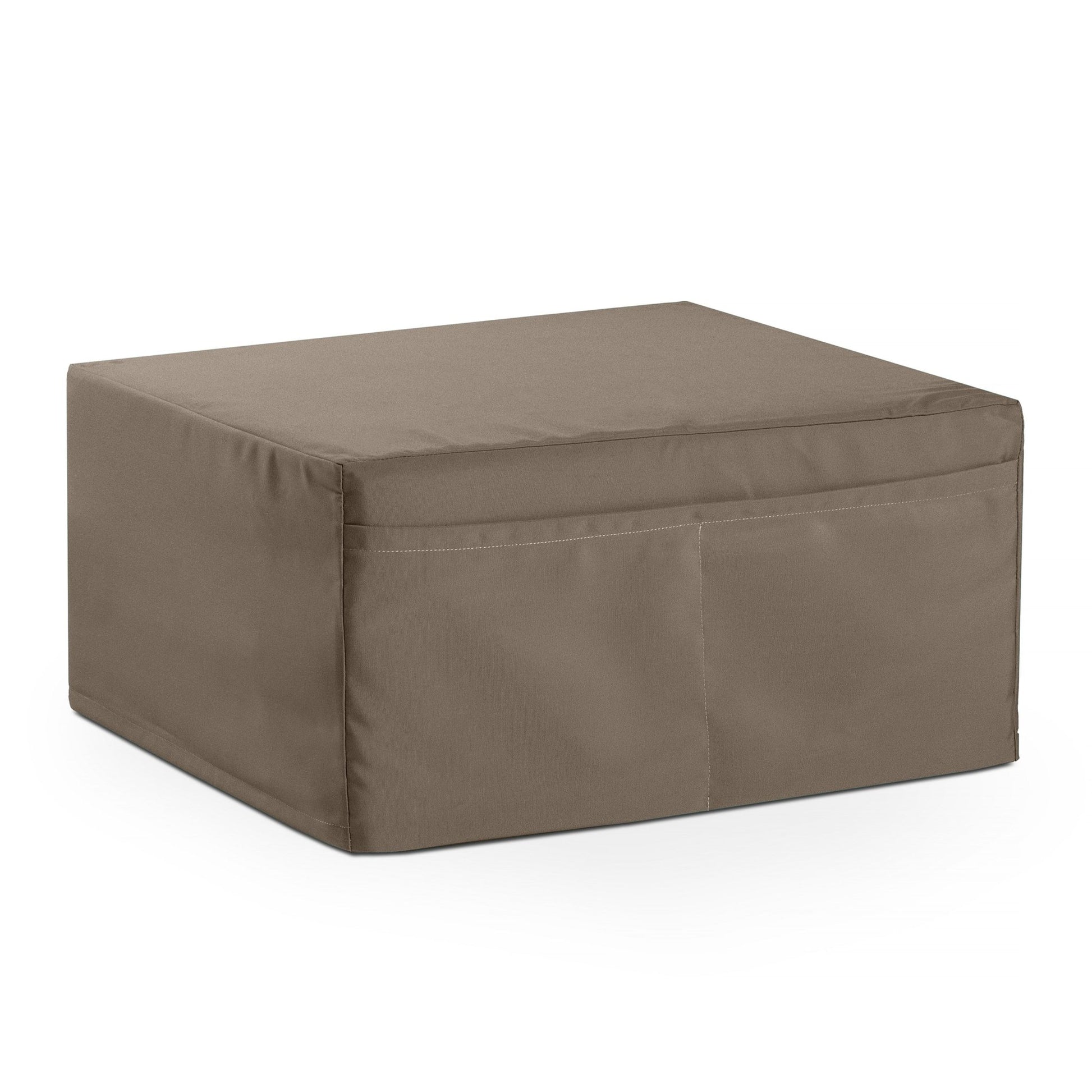 Jaxx Chastain 2 in 1 Convertible Outdoor Lounger & Ottoman (19490) - SchoolOutlet