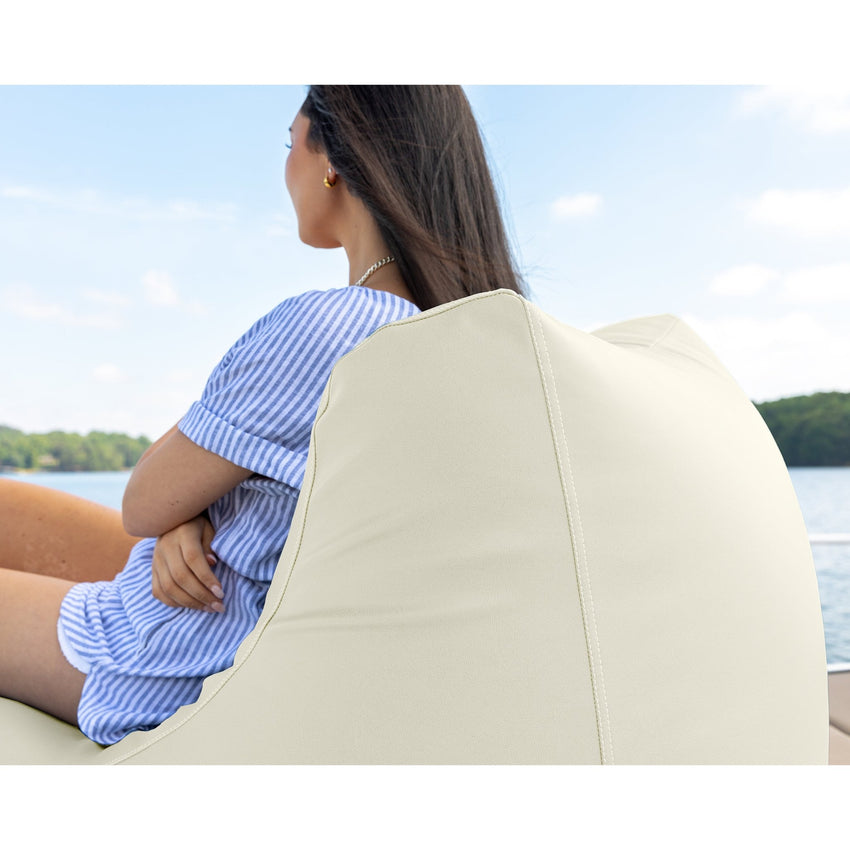 Jaxx Ponce Nautical Edition - Bean Bag Chair for Boat, Yacht & Watersports (19498) - SchoolOutlet