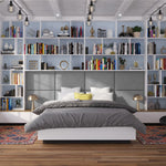 Jaxx Panelist Modern Padded Headboard - Set of 2 Wall Mounted Panels (Each 22.5