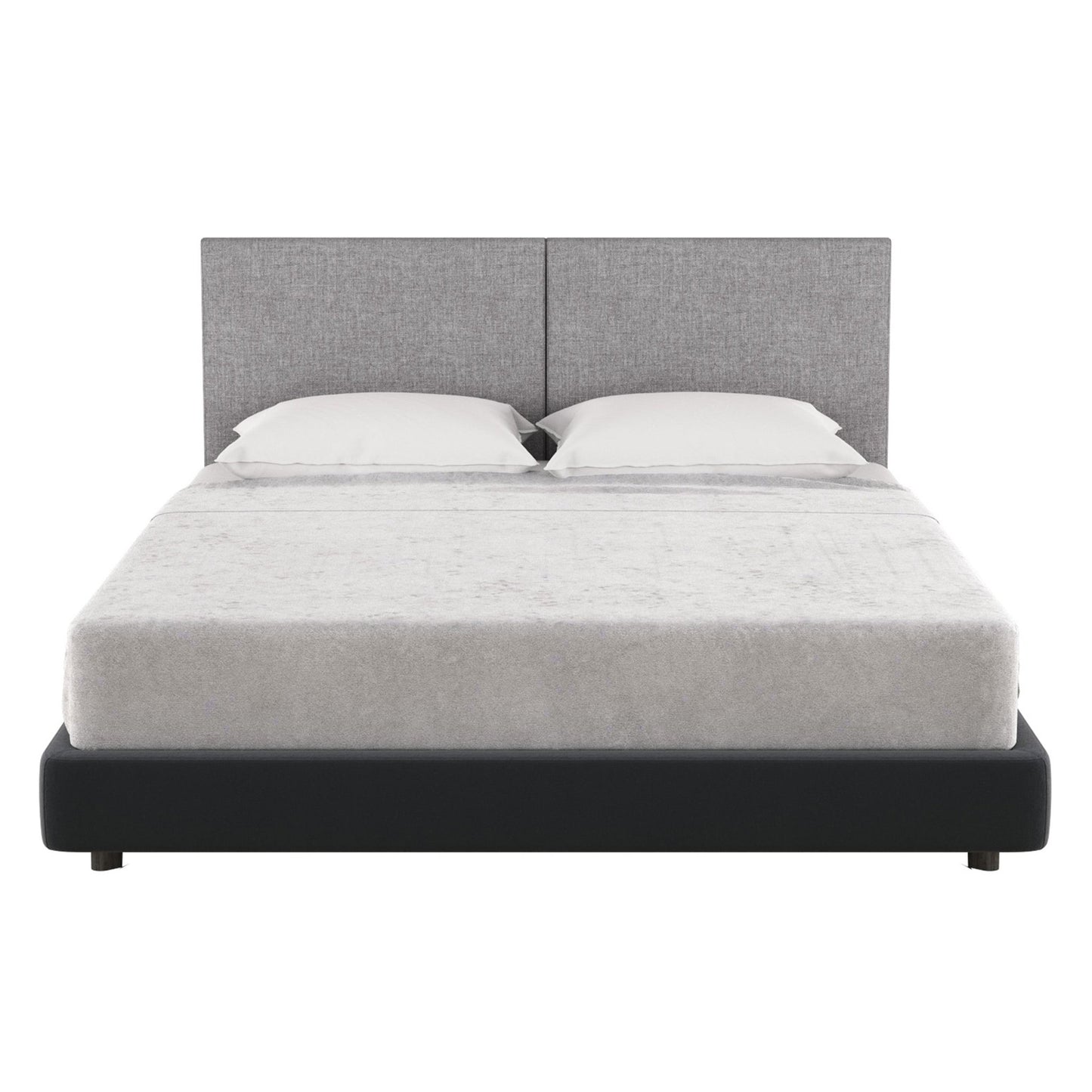 Jaxx Panelist Modern Padded Headboard - Set of 2 Wall Mounted Panels (Each 22.5"H x 30"W) - Queen Double Tall (19518) - SchoolOutlet