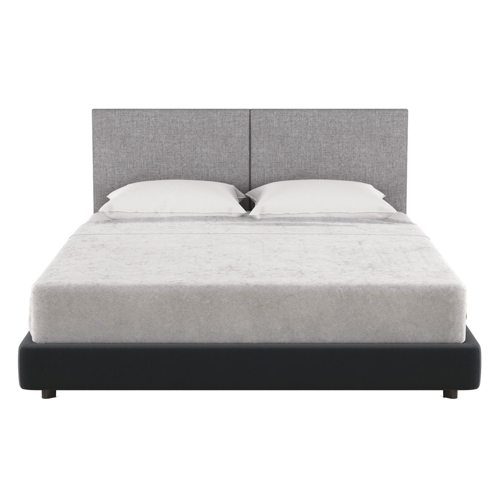 Jaxx Panelist Modern Padded Headboard - Set of 2 Wall Mounted Panels (Each 22.5"H x 30"W) - Queen Double Tall (19518) - SchoolOutlet