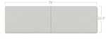 Jaxx Panelist Modern Padded Headboard - Set of 2 Wall Mounted Panels (Each 22.5