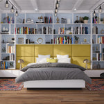 Jaxx Panelist Modern Padded Headboard - Set of 2 Wall Mounted Panels (Each 22.5