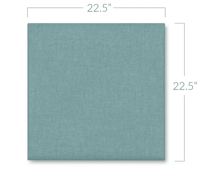 Jaxx Panelist Modern Padded Headboard - Wall Mounted Panel (22.5"H x 22.5"W) (19520) - SchoolOutlet