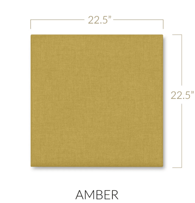 Jaxx Panelist Modern Padded Headboard - Wall Mounted Panel (22.5"H x 22.5"W) (19520) - SchoolOutlet