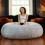 Jaxx 6 Foot Cocoon - Large Bean Bag Chair for Adults (19556) - SchoolOutlet