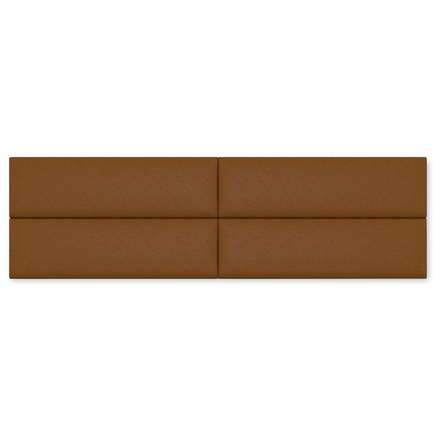 Jaxx Panelist Modern Padded Headboard - Set of 4 Wall Mounted Panels (Each 11.25"H x 38"W) - King (19722) - SchoolOutlet