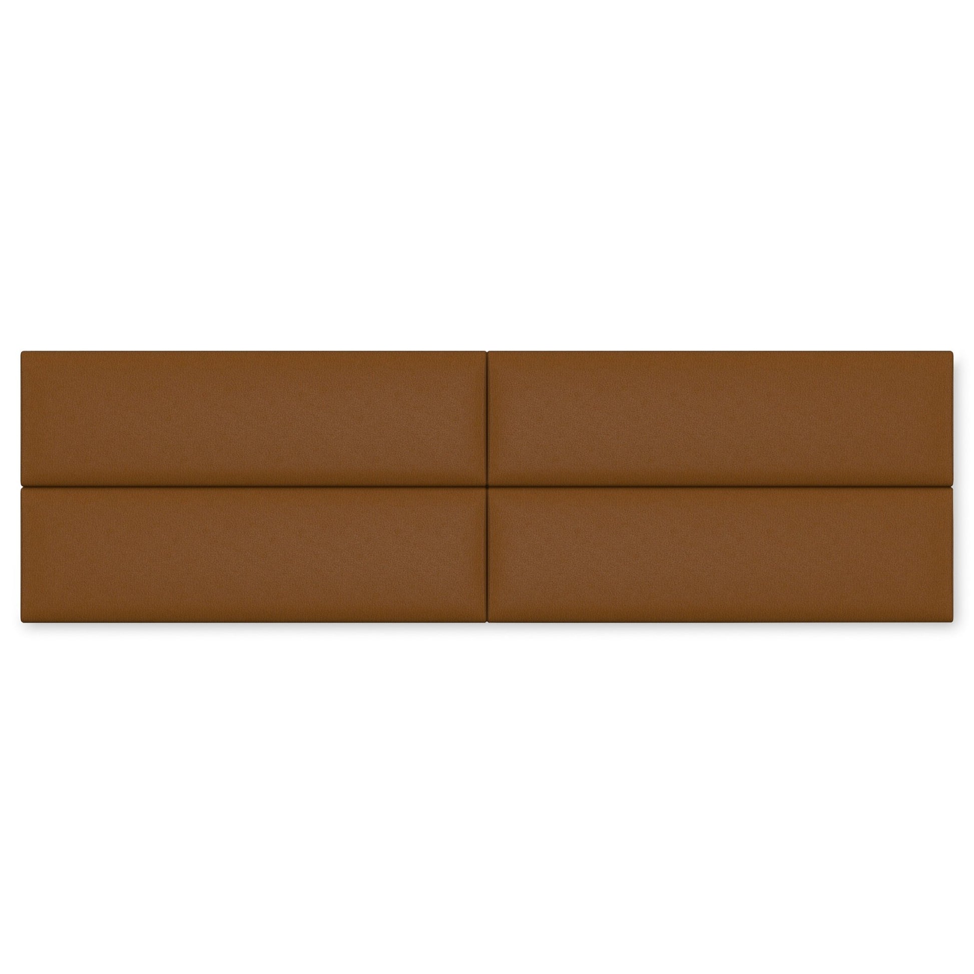 Jaxx Panelist Modern Padded Headboard - Set of 4 Wall Mounted Panels (Each 11.25"H x 38"W) - King (19722) - SchoolOutlet