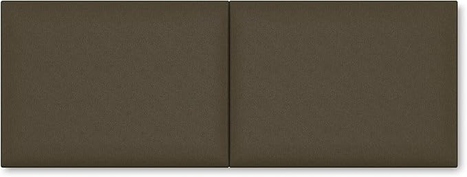 Jaxx Panelist Modern Padded Headboard - Set of 2 Wall Mounted Panels (Each 22.5"H x 38"W) - King Double Tall (19724) - SchoolOutlet