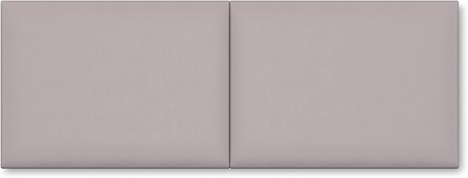 Jaxx Panelist Modern Padded Headboard - Set of 2 Wall Mounted Panels (Each 22.5"H x 38"W) - King Double Tall (19724) - SchoolOutlet