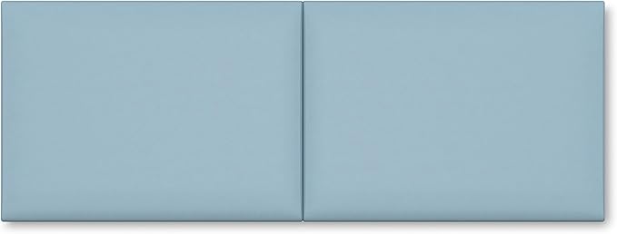 Jaxx Panelist Modern Padded Headboard - Set of 2 Wall Mounted Panels (Each 22.5"H x 38"W) - King Double Tall (19724) - SchoolOutlet