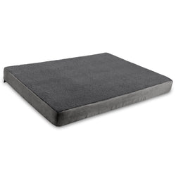 Jaxx Cubbi Dog Bed - Plush Boucle Sherpa Top for Cozy Comfort, Supportive Memory Foam for Joint Pain Relief, No-Slip Base for Stability, Machine Washable Cover and Waterproof Liner, XL (19753)