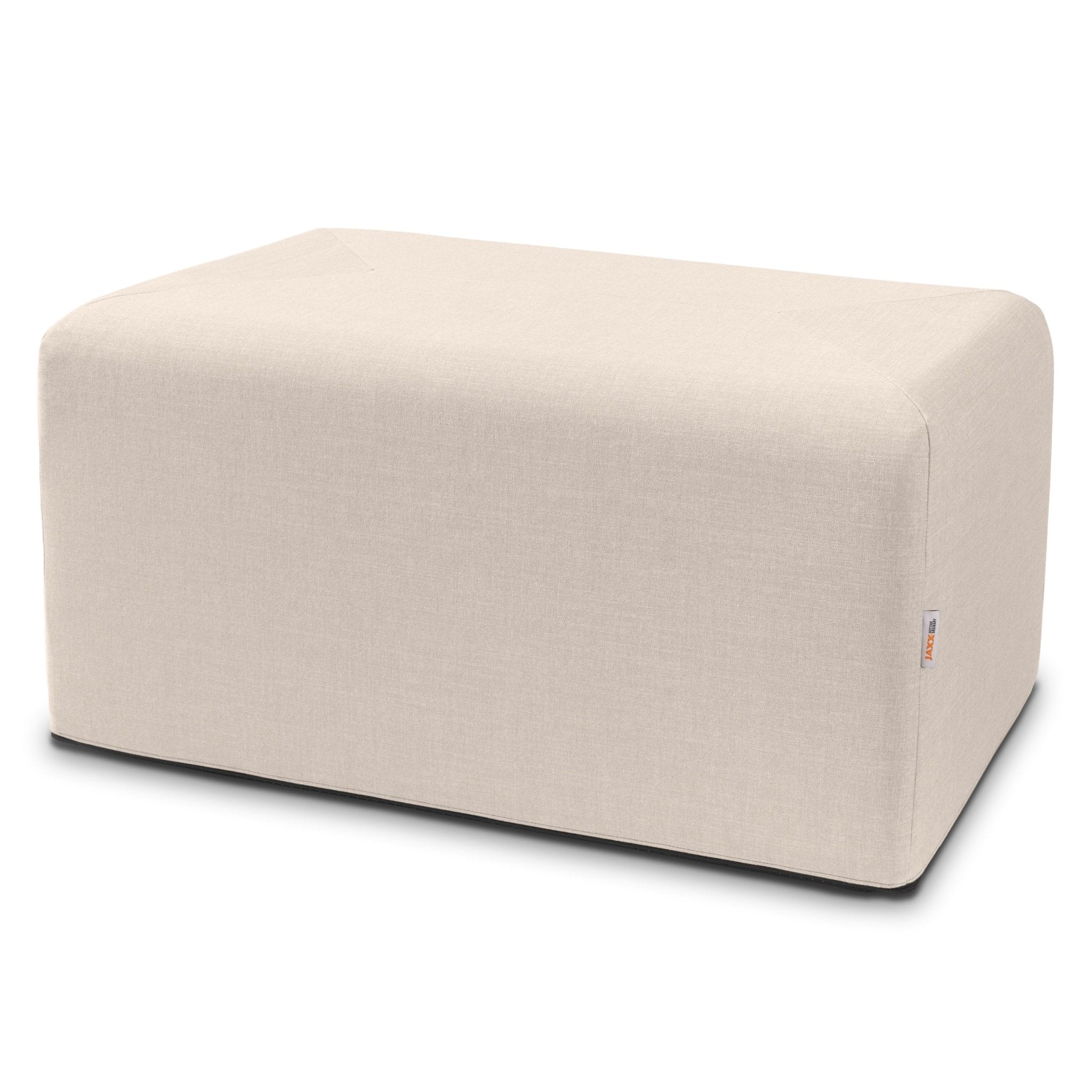 JAX-19773, Jaxx Monroe Large Rectangular Foam Ottoman