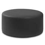 Jaxx Candler Round Couch Ottoman - Oversized Giant Coffee Table & Foot Rest, 36