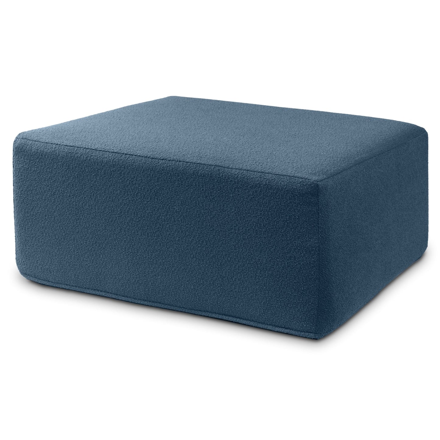 Jaxx Fairlie Couch Ottoman, Oversized Square Foam Coffee Table Ottoman - Premium Faux Leather(19789) - SchoolOutlet