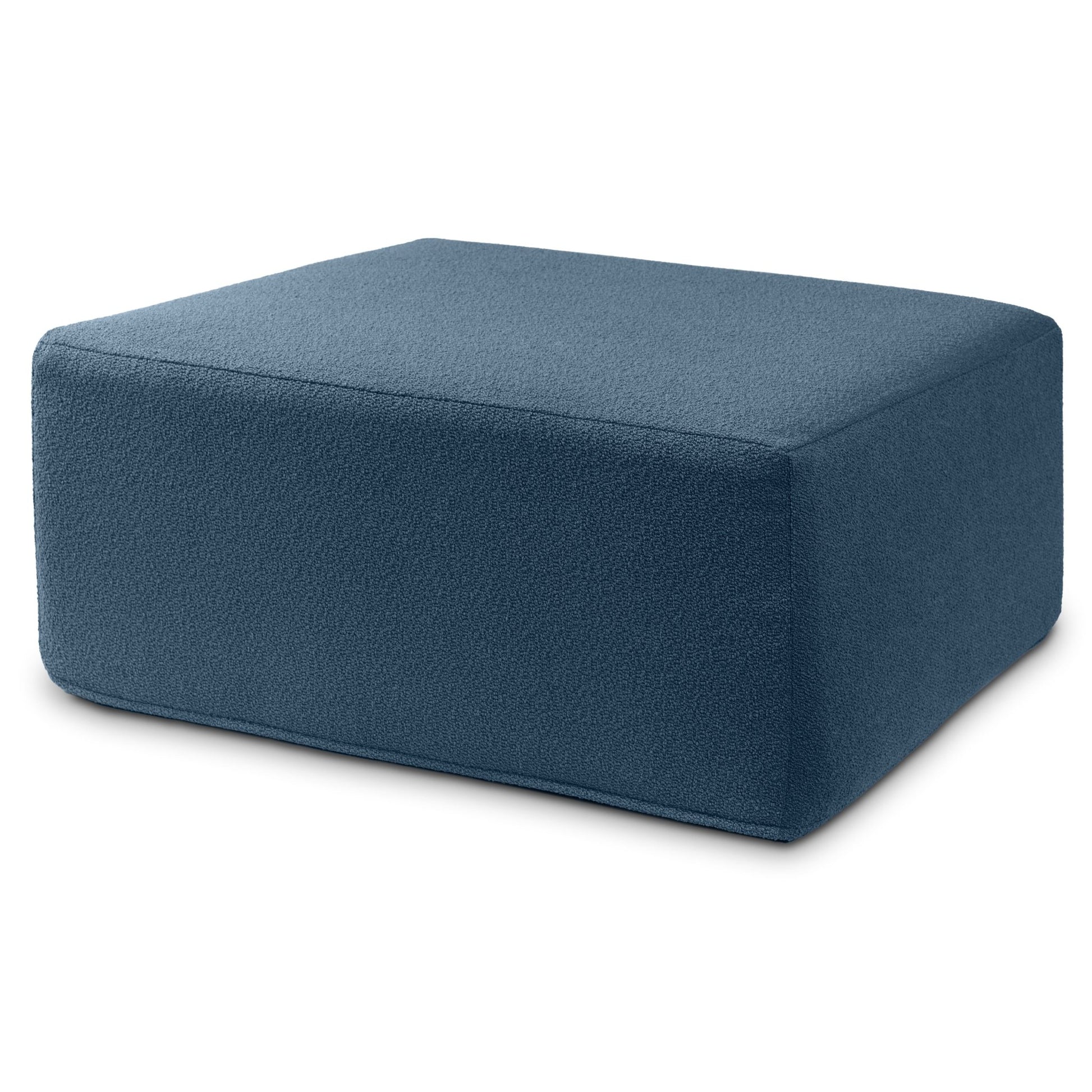 Jaxx Fairlie Couch Ottoman, Oversized Square Foam Coffee Table Ottoman - Premium Faux Leather(19789) - SchoolOutlet