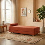 Jaxx Alon Daybed Premium Boucle Fold-Out Sleeper Chaise 30