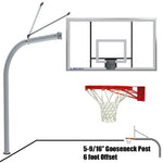 Jaypro Basketball System - Gooseneck (5 - 9/16
